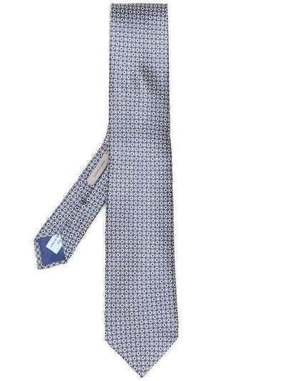 Corneliani галстук с геометричным принтом 85U3900120326