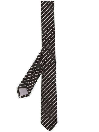 Dsquared2 галстук с вышитым логотипом TIM000200SJ0330