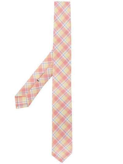 Thom Browne классический галстук в клетку MNL001A06135