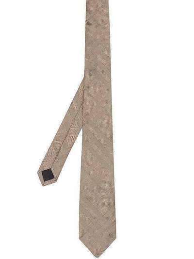 Burberry классический жаккардовый галстук в клетку 8017267