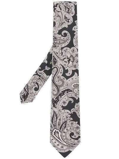 Etro галстук с цветочным принтом 120265113
