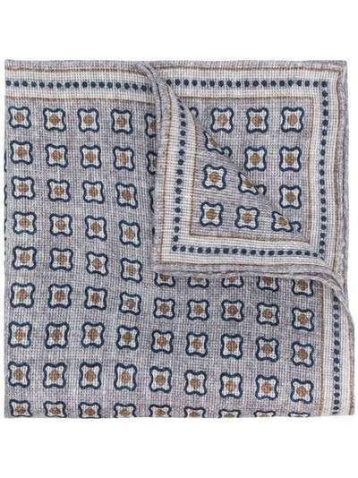 Brunello Cucinelli платок-паше с геометричной вышивкой MQ8520091CH283