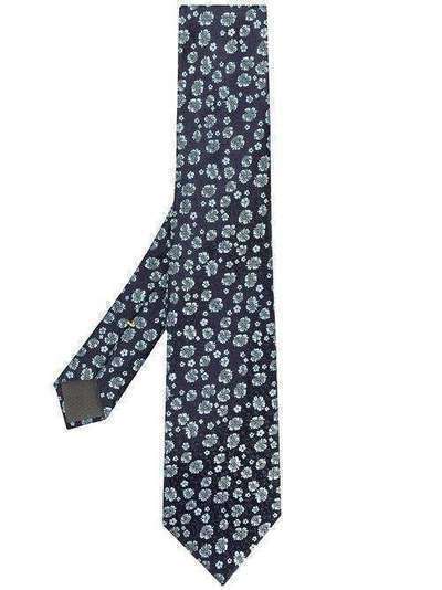 Canali галстук с микропринтом 18HJ02705