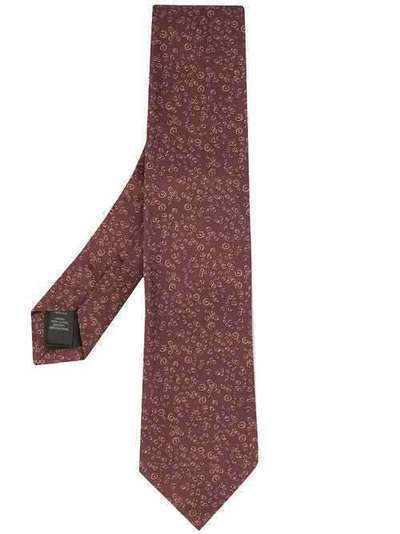 Gieves & Hawkes галстук с геометричной вышивкой G3879EO76073