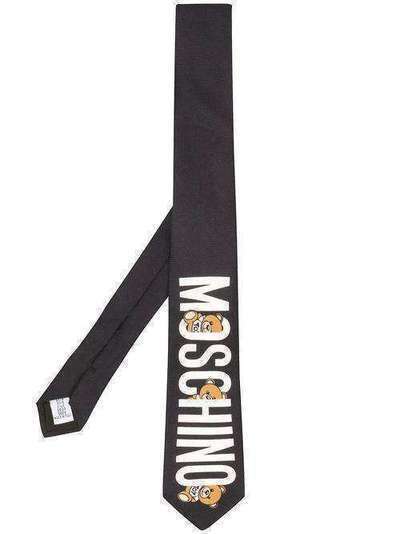 Moschino галстук с логотипом 55024M5346