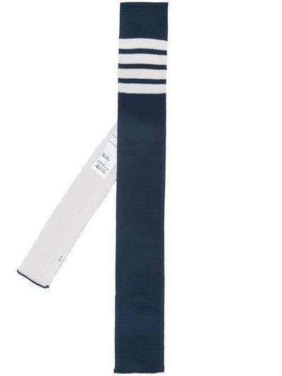 Thom Browne галстук с 4 полосками MNL017K01040