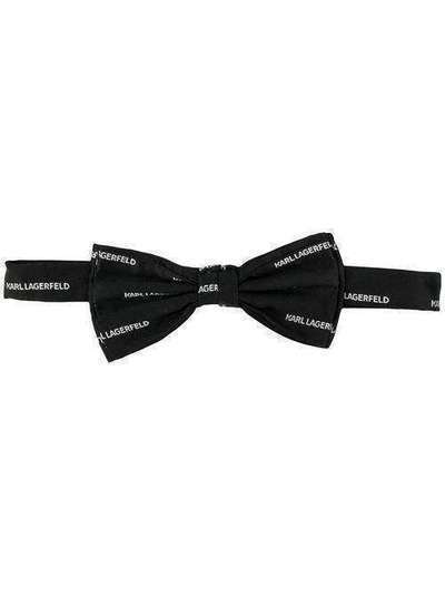 Karl Lagerfeld галстук-бабочка с логотипом KL200046990
