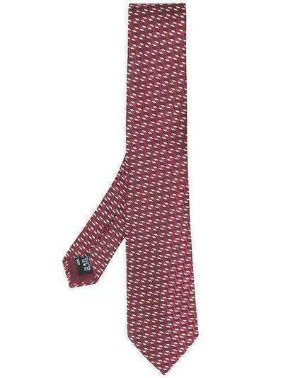 Giorgio Armani галстук с геометричным узором 3600540A909