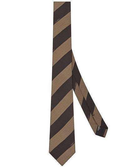 Fendi галстук в полоску FXC160A3O4