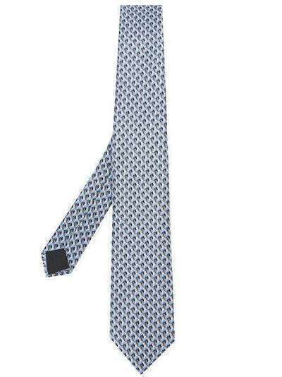 LANVIN галстук с абстрактным принтом CRAVATESCM72864