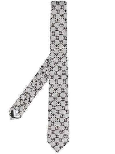 Moschino галстук с монограммой 55002M5132