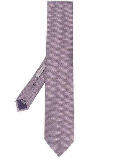 Corneliani галстук с геометричным принтом 85U3900120308
