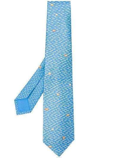 Bvlgari галстук с принтом 242761