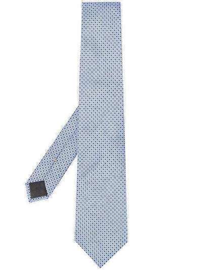 Canali галстук с микропринтом 18HJ02553