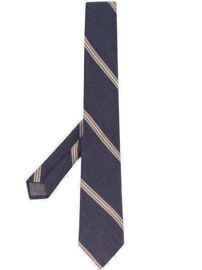 Brunello Cucinelli галстук в полоску MQ8350018CU811