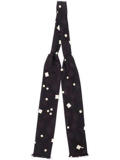 Saint Laurent галстук-бабочка с принтом 6073434Y009