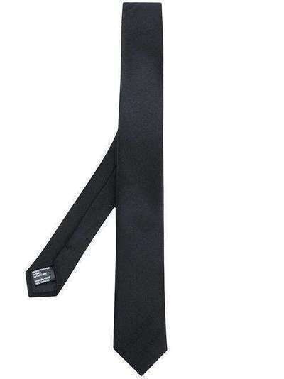 Balmain галстук с вышитым логотипом SH1A024Z503