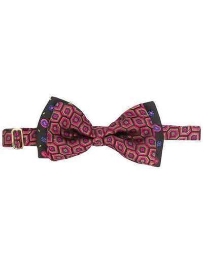 Etro галстук-бабочка с геометричным принтом 1T9306022