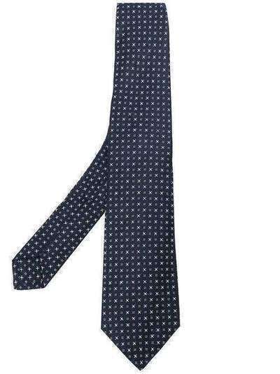 Kiton галстук с вышивкой UCRVKRC03G80