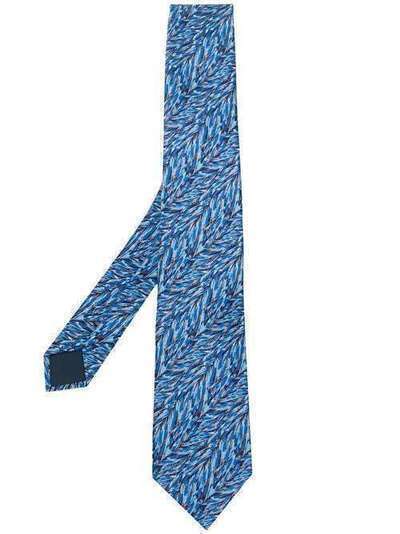 LANVIN галстук с графичным принтом CRAVATESCM72829