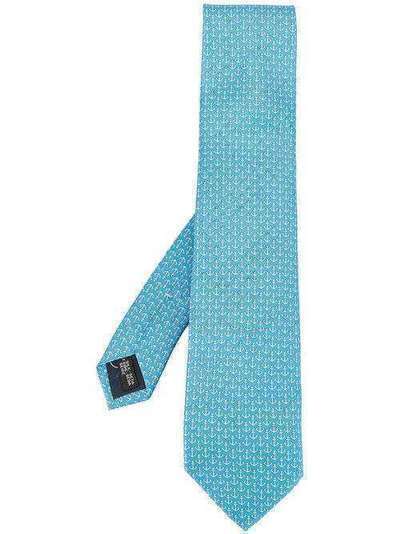 Salvatore Ferragamo галстук с принтом 358806