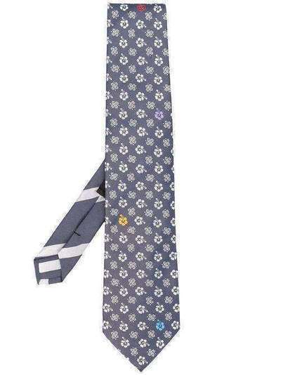 Etro галстук с цветочным узором 1T1233070