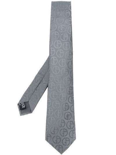Giorgio Armani галстук с логотипом 360054P929