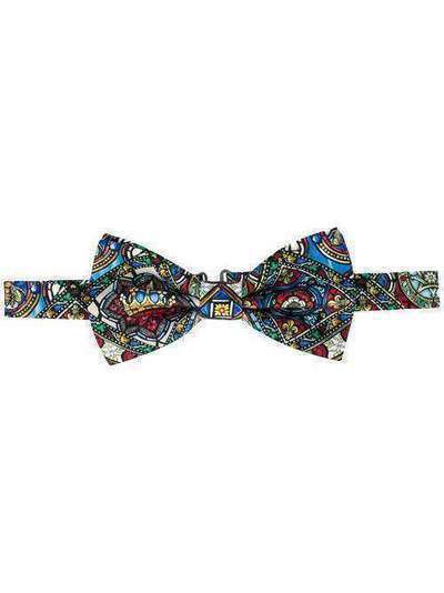 Dolce & Gabbana галстук-бабочка с принтом GR053EG0TDG