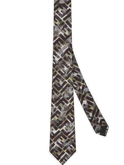Fendi галстук с логотипом FF FXC160A3O2