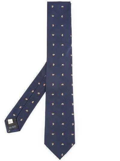 Kent & Curwen галстук с вышивкой K3779E0020