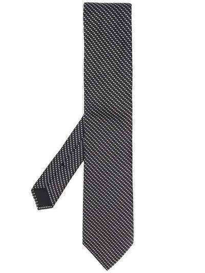BOSS галстук с геометричным принтом 50423342