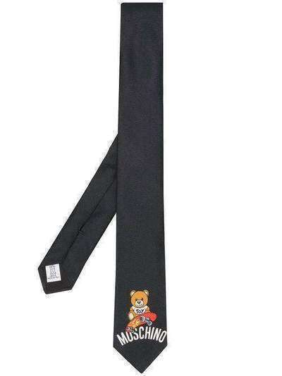 Moschino галстук с принтом 55024M5355