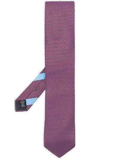Ermenegildo Zegna галстук с геометричным узором Z7W011L7
