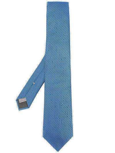 Canali галстук в мелкую точку HJ02299