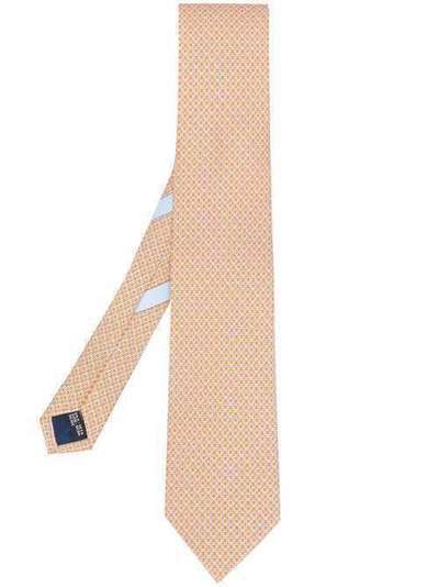 Salvatore Ferragamo галстук с принтом Gancini 3,58771006072251E+015