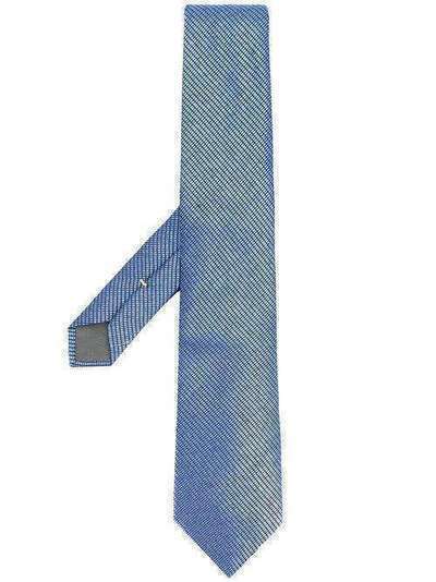 Canali галстук с геометричным узором 18HJ02665