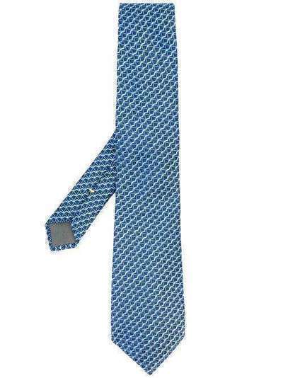 Canali галстук с геометричным узором 18HJ02678