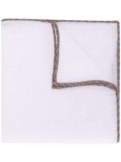 Eleventy платок-паше с контрастной отделкой A77P0CA02TESOA186