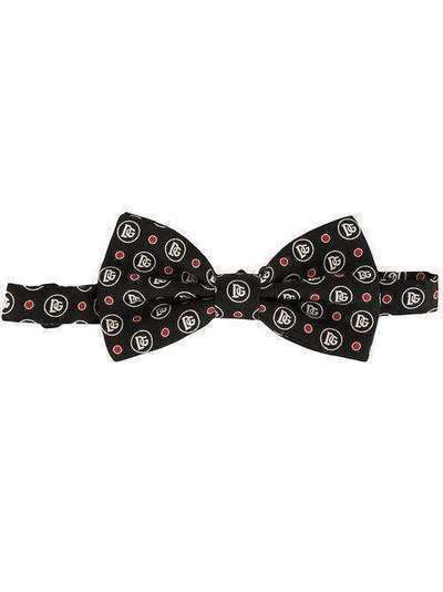 Dolce & Gabbana галстук-бабочка с логотипом GR053EG0TDK