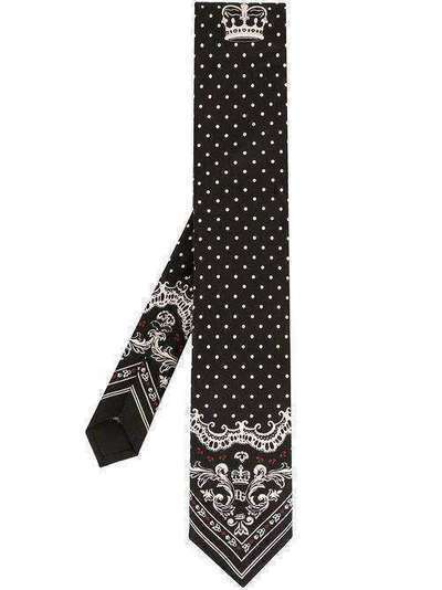 Dolce & Gabbana галстук с принтом GT149EG0WLN