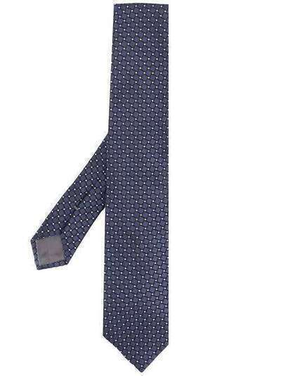 Giorgio Armani галстук с геометричным узором 3600540P945