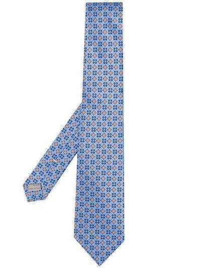 Canali галстук с микропринтом 18HS02727