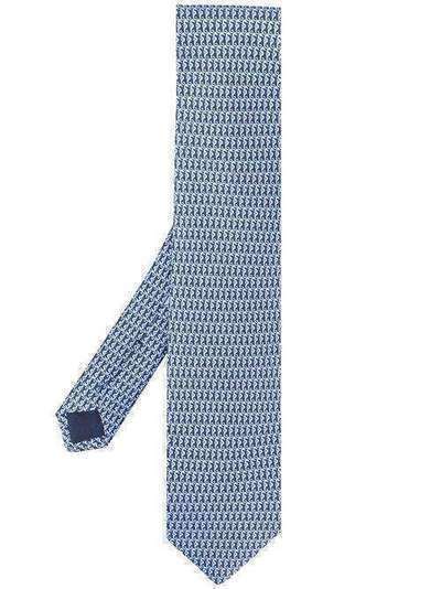 Salvatore Ferragamo галстук с принтом 358759001722209
