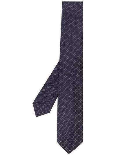 Barba галстук с микропринтом 403206