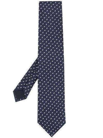 Corneliani галстук с геометричным узором 85U3020120361