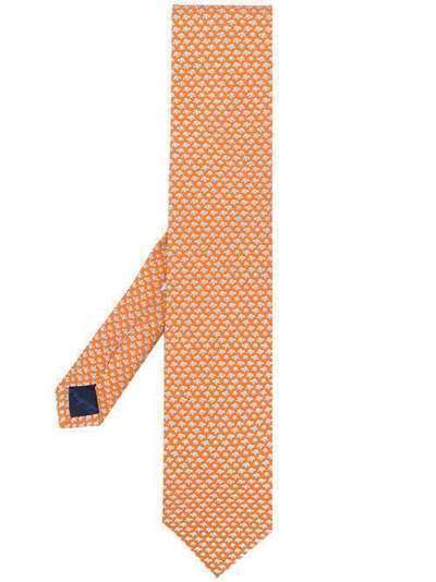 Salvatore Ferragamo галстук с принтом 358774007722809