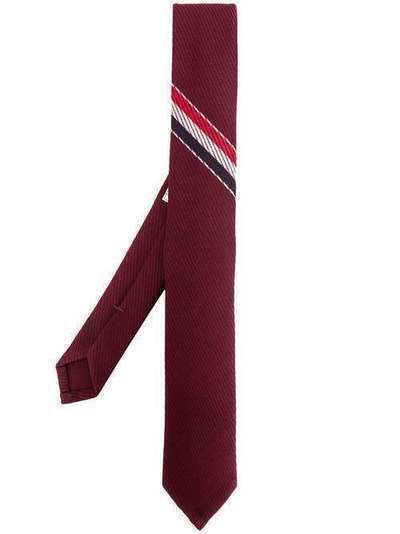 Thom Browne галстук с полосками RWB MNL001A04906