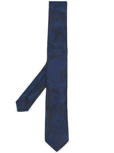 Etro галстук с принтом пейсли 105506042