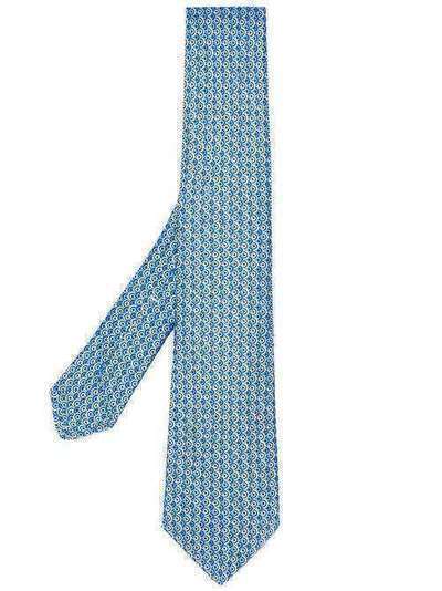 Kiton галстук с принтом UCRVCR1C02G4603155836