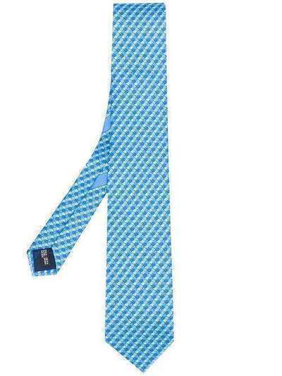 Salvatore Ferragamo галстук с принтом 358766002722399